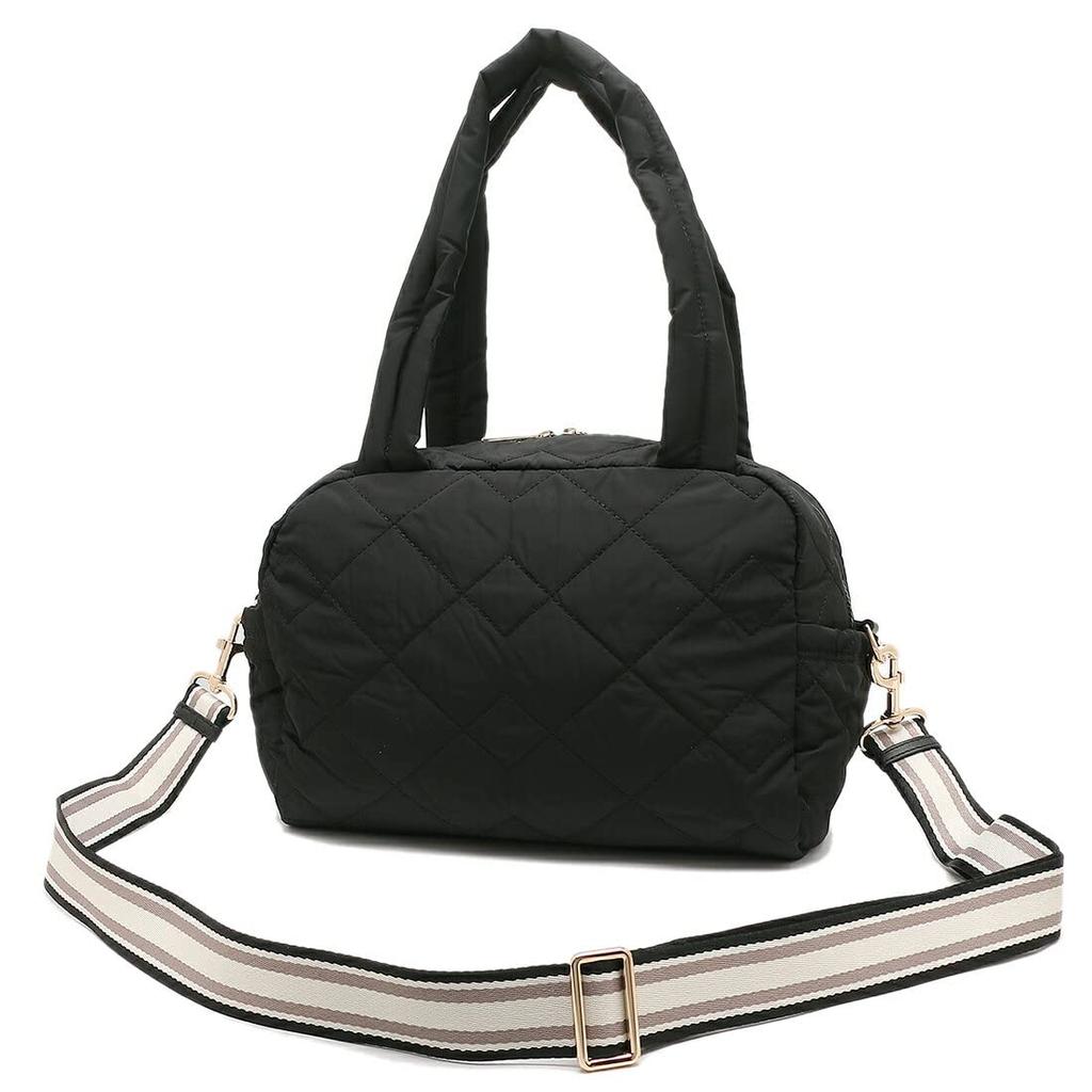 Outlet Boston Bag Shoulder Bag Quilted Black MARC JACOBS M0017015 001 Compatible with A4 [Marc Jacobs] Women's [Item]