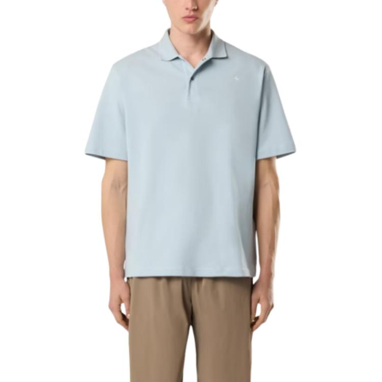 STONE ISLAND Ss26 Серия Stellina Однотонная Минималистичная Вышивка Звездой Короткий Рукав Повседневная Рубашка-Поло Мужская tops L1S152200003S00G9V004B