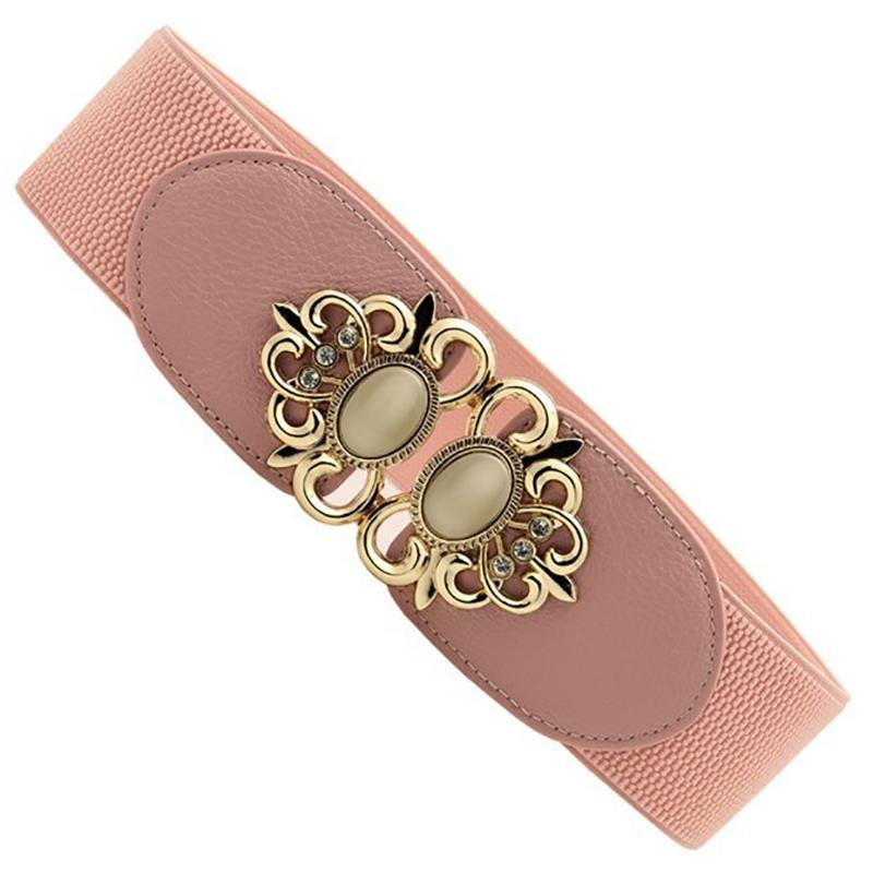 1Pc Women Retro Elastic Stretchy Dress Narrow Waist Belts Dress Accessories Women Skirt Decoration