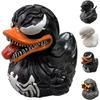 Unique Resin Duck Sculpture,Horror Movie Character Ducks,Creative and Playful Decorative Art, Perfect for Home, Office, Collectibles, and Gifts
