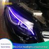 Headlight Decoder with Blue Tint for Mercedes-Benz GLC200, GLC260, and CLA