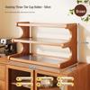 Teacup & Coffee Cup Organizer Rack for Countertops and Dining Tables