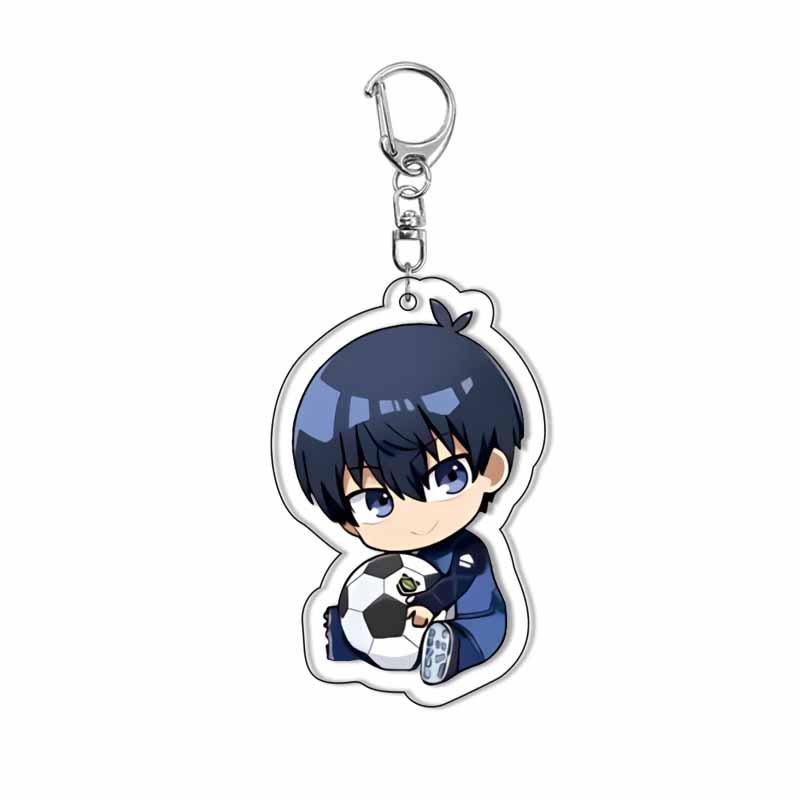 Blue Lock Sae Itoshi Acrylic Keychain Anime School Merchandise Figure Cross Border Ready to Ship Stock Available Fast Delivery
