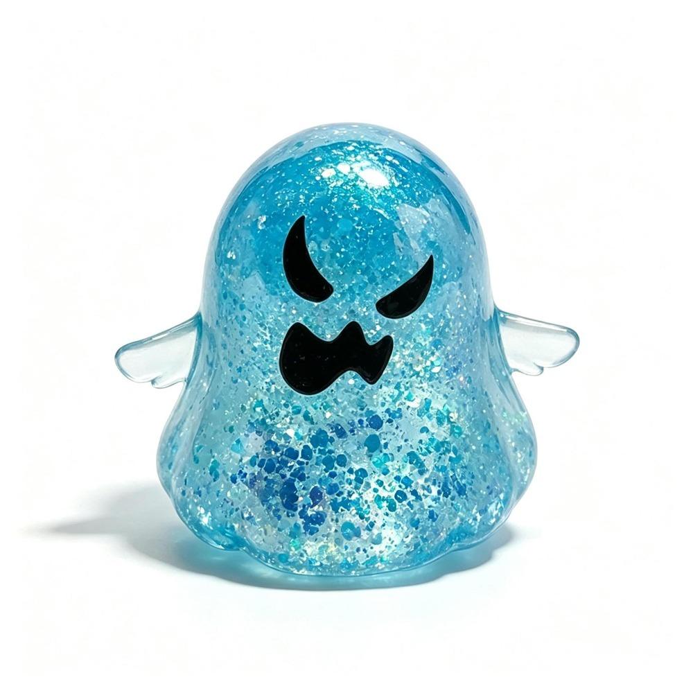 Soft Maltose Squeezing Fidget Toy with Sequins Fidget Squishy Toys Relax Ghost Sensory Toy Daily