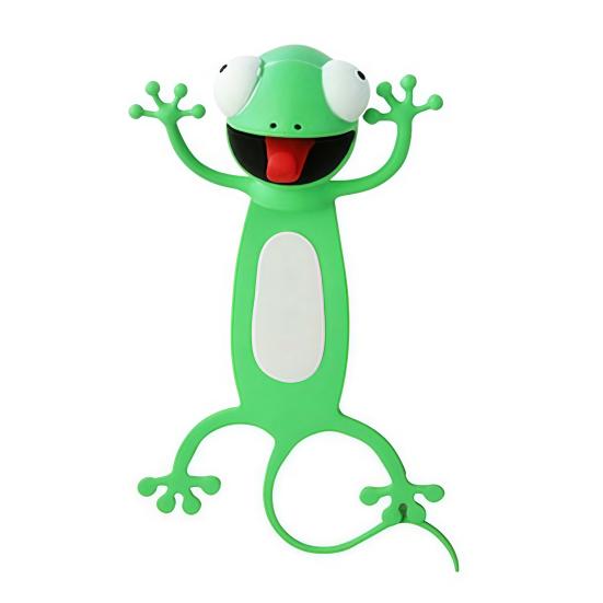 3D Закладка с животным Милая ПВХ Закладка с мультяшным персонажем для детей Читателей Забавный декор для стола Подарок на день рождения Рождество для студентов Любителей книг