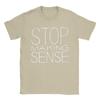 Stop Making Sense T Shirts Unisexs Cotton Vintage TShirts Round Neck Tees Short Sleeve Clothes Birthday Gift