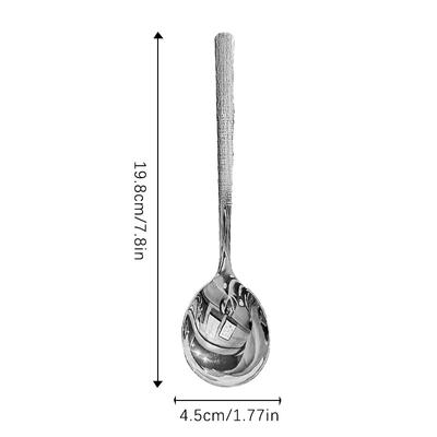 Ложка для загустения из нержавеющей стали с длинной ручкой, креативная суповая ложка El Pot
