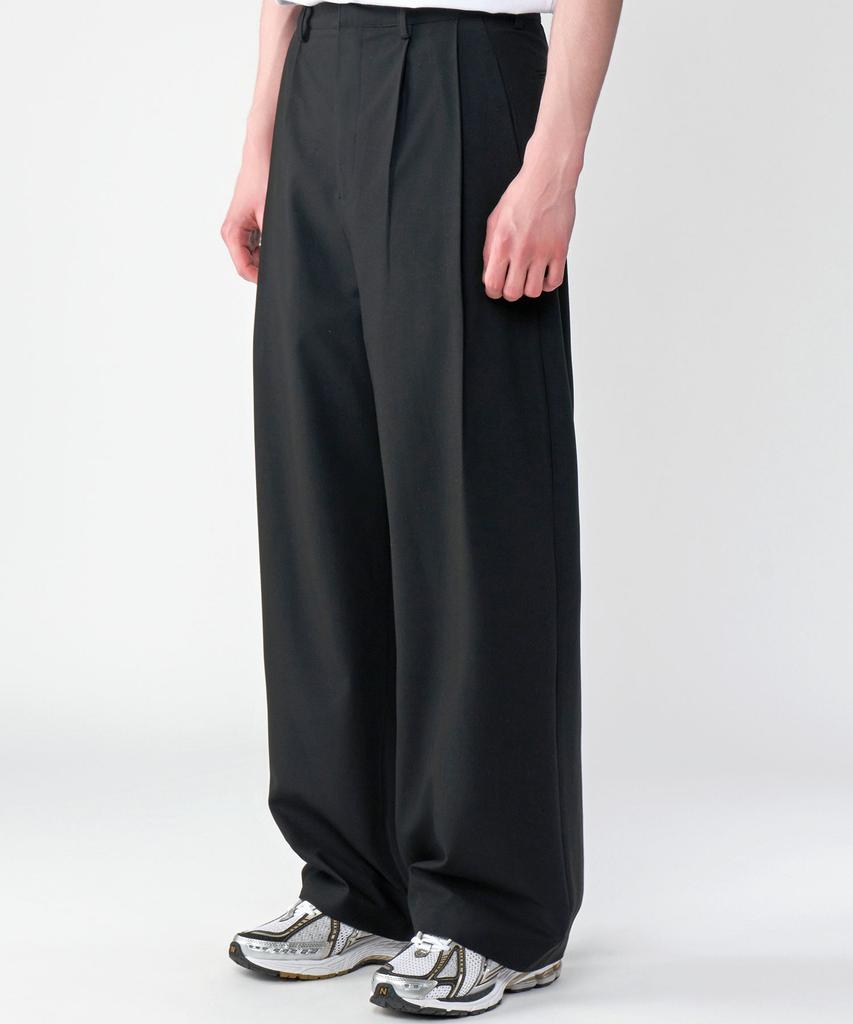 UNTAPPED STUDIO Double Pleated Wide Slacks 3 Colors
