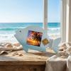 Unique-shaped Nautical Decor Frame Wooden Mediterranean Photo Frame  Living Room