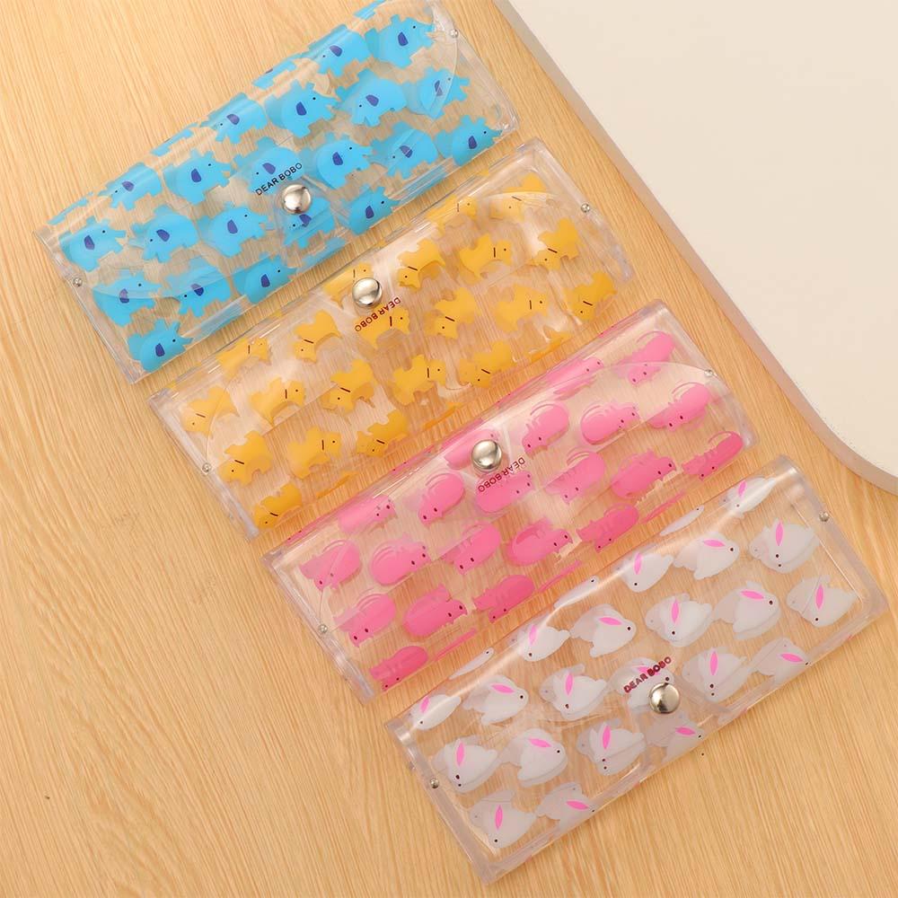 1PC Animal Accessoires Fruit Printed Clear Glasses Case Spectacle Storage Portable Carry Protection