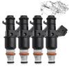 4 Pcs Car Fuel Injector For 2002-2004 Honda CRV CR-V 16450-PPA-A01