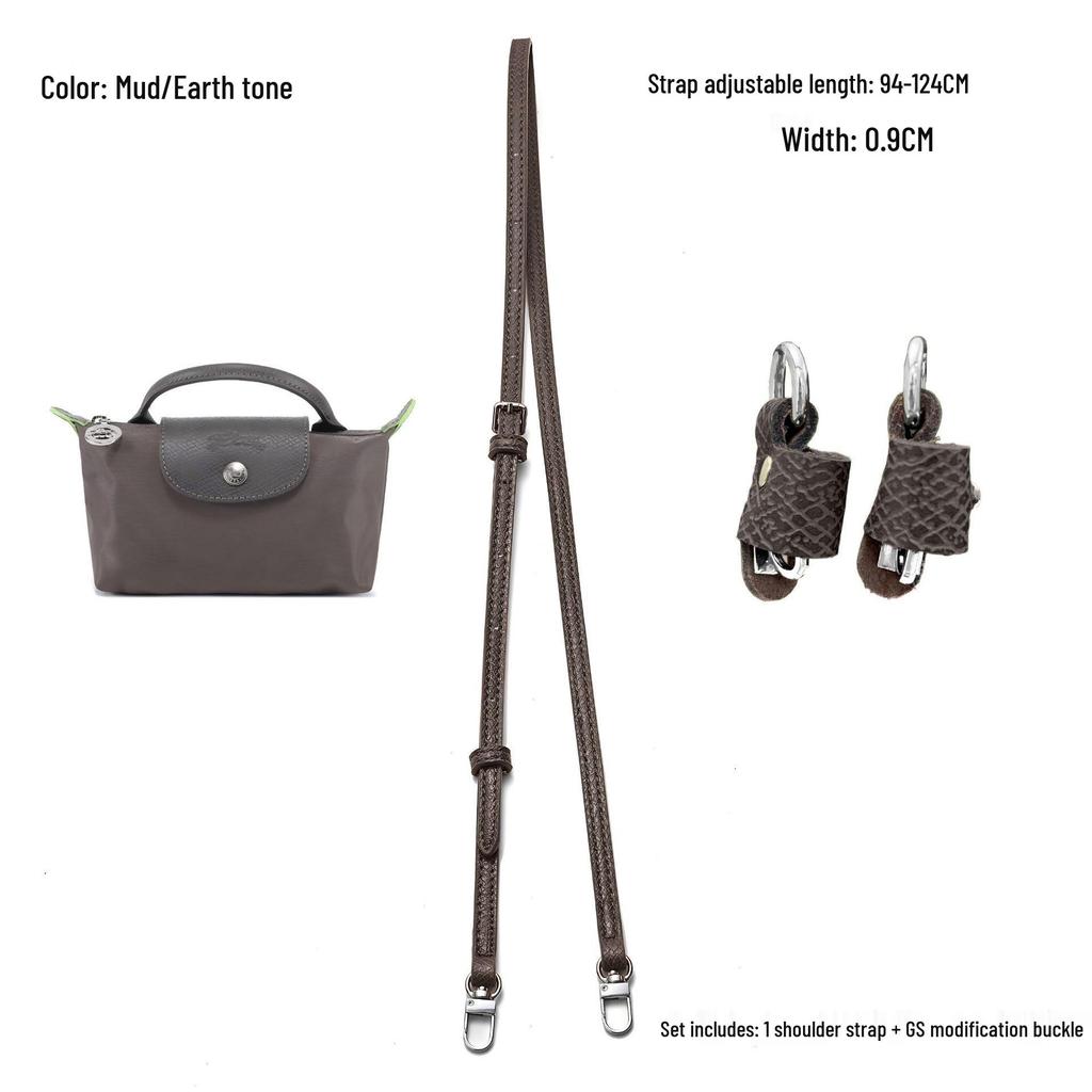 Ремешок для мини-сумки-пельменя Longxiang - Модификация без пробивания