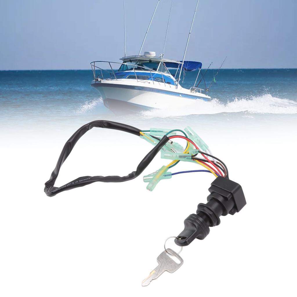 Замена замка зажигания Замок зажигания в сборе с ключом для подвесного мотора PARSUN 703?82510?43