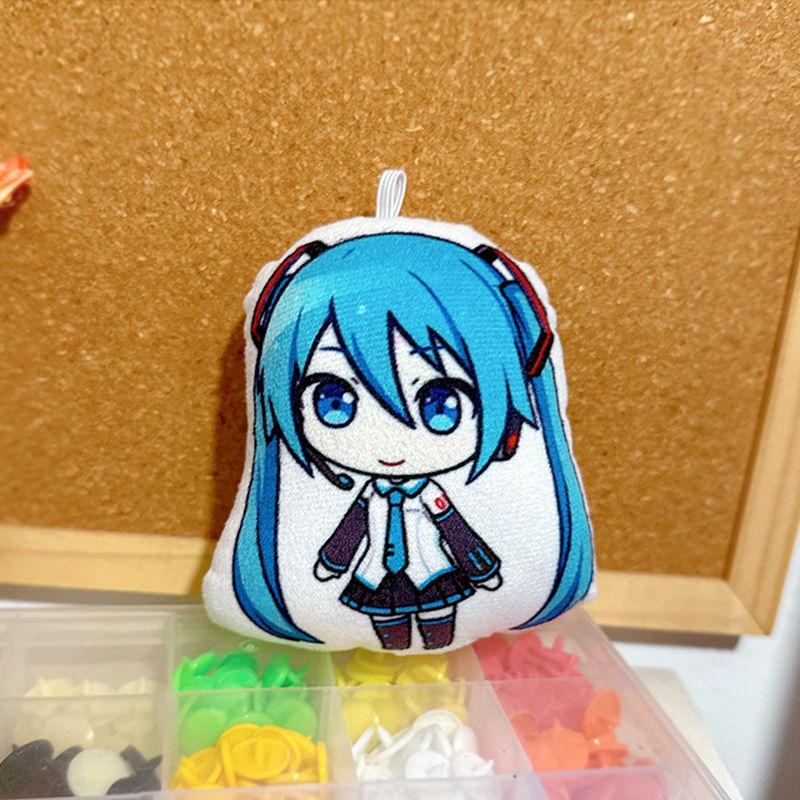 Game AKIYAMA MIZUKI Kusanagi Nene Kamishiro Rui Cosplay Keychain Plush Pendant Keyring Key Chain Bag Ornaments Accessories Gift
