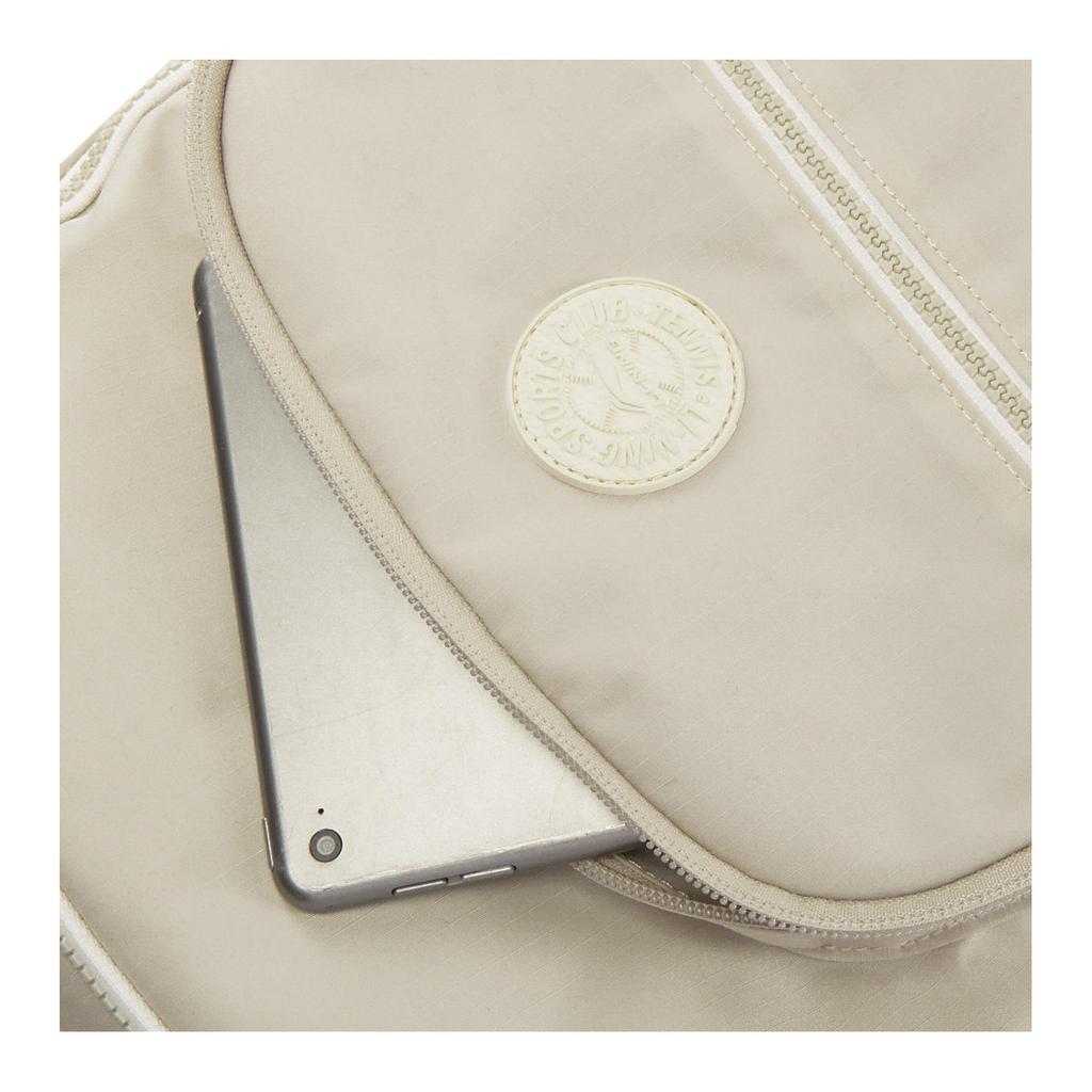 New LiNing Polyester Backpack Unisex Gravel White Gray ABSV223-1