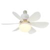 Modern ceiling led light fan 52CM 42CM silent with remote control ceiling fan lamp for room office study kitchen