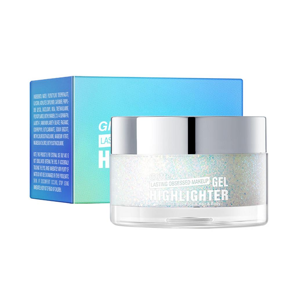 Цветной хайлайтер-гель усиливает макияж для хайлайтинга лица Гель 28 г