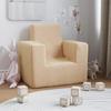VidaXL Children's Sofa Mini Sofa Toddler Armchair Children's Bedroom Furniture House Interior Cream 341836