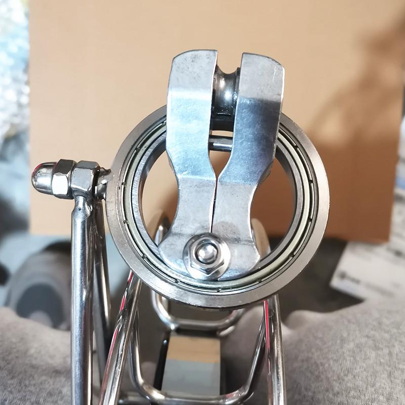 Большая универсальная катушка для кайта с двойным намотчиком лески и ручным колесом