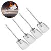 4 Pcs Professional Charcoal Ash Household Daily Fireplace Tool Wear-resistant Winter Stainless Steel