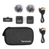 Saramonic Salamonic 2.4G Ultra-compact Wireless Microphone System (transmitter X 2, Lightning Output Terminal Receiver X 1) Black Blink100-B4