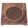 Household Innovative Walnut Square Teapot Mat Heat Insulation Coaster Tea Accessories