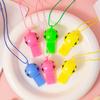 Plastic Smile Whistle World Cup Football Referee Whistle Kids Cheering Toy Novelty Gift