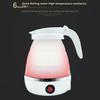 Складной электрический чайник Yousheng с ручкой, большой емкостью, автоматическим отключением питания, безопасный в использовании, вилка американского стандарта, складной чайник, силиконовый электрический водонагреватель