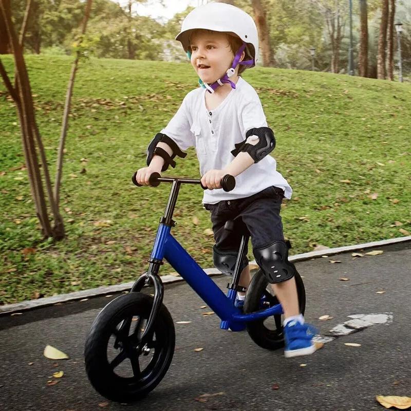 6 шт./компл. детский защитный шлем для мальчиков и девочек, наколенники, налокотники, детский велосипедный шлем для катания на коньках, защитный кожух