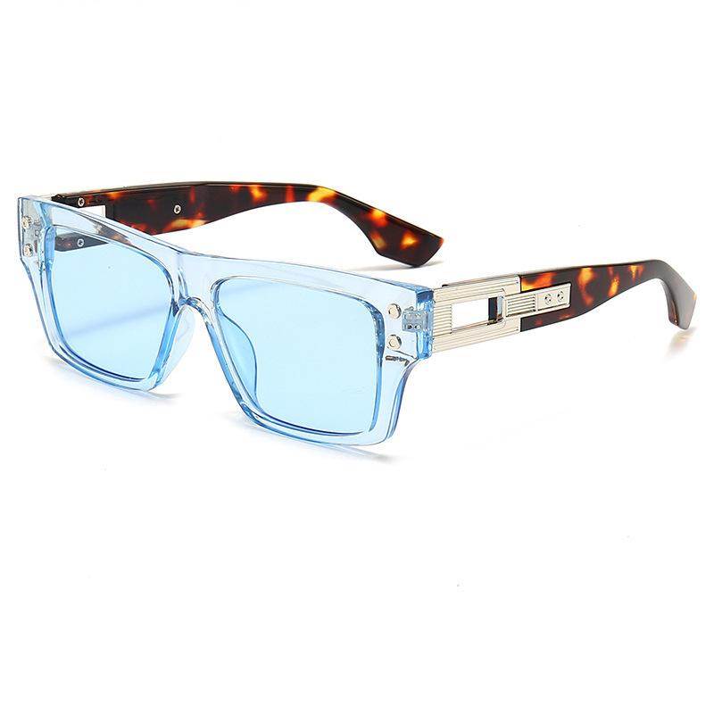 Гламурные Роскошные Мужские Солнцезащитные Очки Модный Тренд Бренд Квадратные Солнцезащитные Очки Унисекс Дизайнерские Очки