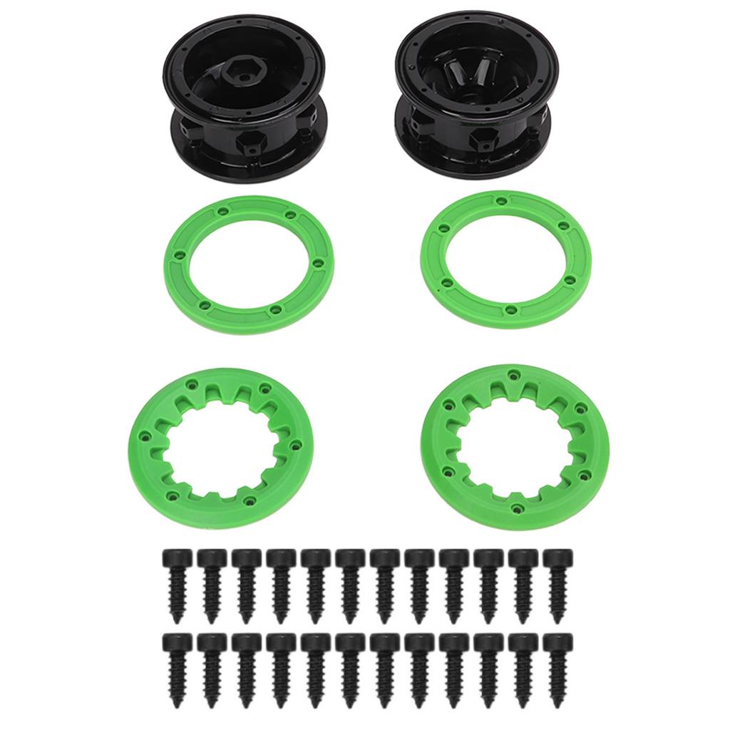 2 Sets RC Vehicle Tires Hubs Desert Off Road Vehicle Hex Wheel Hubs for ZD Racing DBX 10