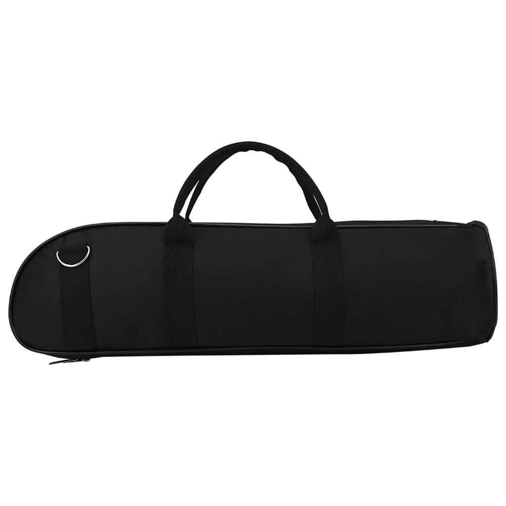 LADE Oxford Cloth Thicken Trumpet Bag with Shoulder Belt (Black)