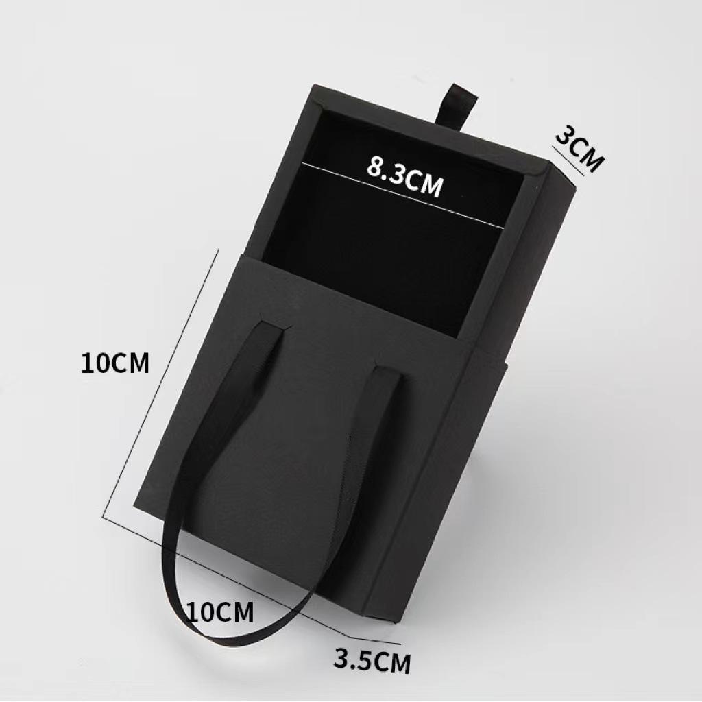 Выдвижной ящик для бумаги, шкатулка для драгоценностей, ручная упаковка ювелирных изделий, подарочная коробка для хранения колец, сережек, ожерелий