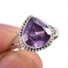 Натуральный александрит драгоценный камень 925 цельное серебро ювелирное кольцо размер 6 R9T85