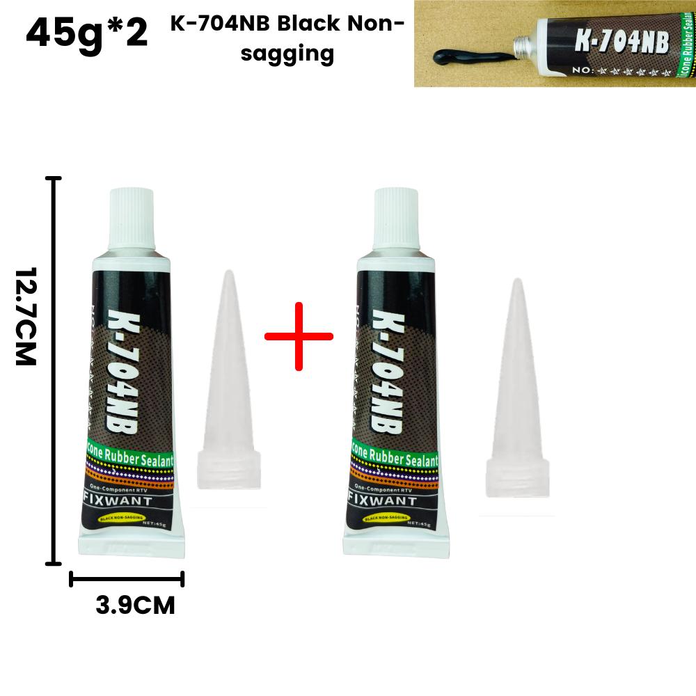 Silicone Industrial Adhesive 45g K-703 704 705 706 RTV Silicone Rubber Black White Transparent Electronic Component Sealing Glue