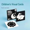 Infant Visual Stimulation Cards: Black & White Educational Toys for 0-12 Months