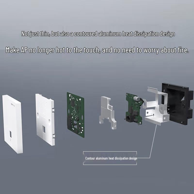 Ruijie WiFi 6 Whole-House Panel AP System Kit (CN version)