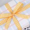 DIY Crafts Plaid Ribbon Assorted Colors Gift Wrapping Ribbon Gingham Ribbon  Wedding Decoration
