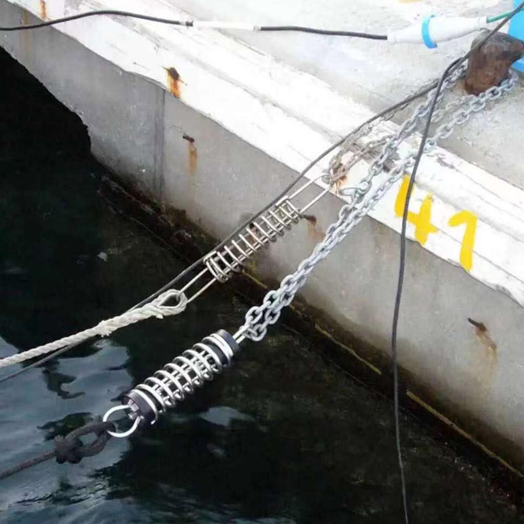 Швартовочная пружина для лодки, демпфер из нержавеющей стали 316, морские пружины, коррозионная стойкость, якорное швартовочное устройство