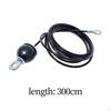 Fitness Pulley Cable Machine Gym Attachments Cord LAT Pulldown for Weight