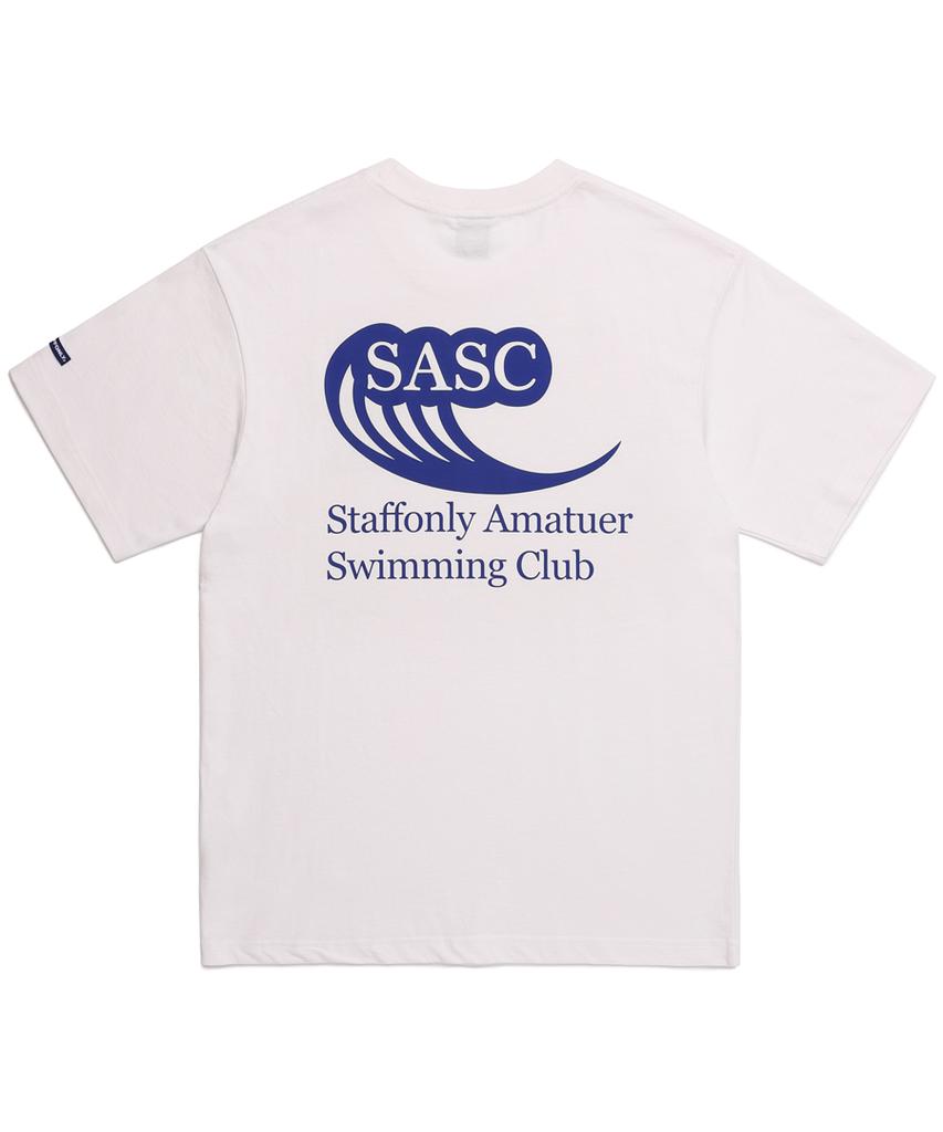 Футболка с логотипом STAFFONLY Sasc (белый)