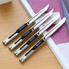 Stainless Steel Lockable Cutting Knife Small Portable Office Supplies Metal Paper Cutting Knife