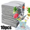 Пакет-сумка с алюминиевой фольгой, одноразовый термоконтейнер, водонепроницаемый и герметичный, для сохранения тепла и холода, сумка для ланча