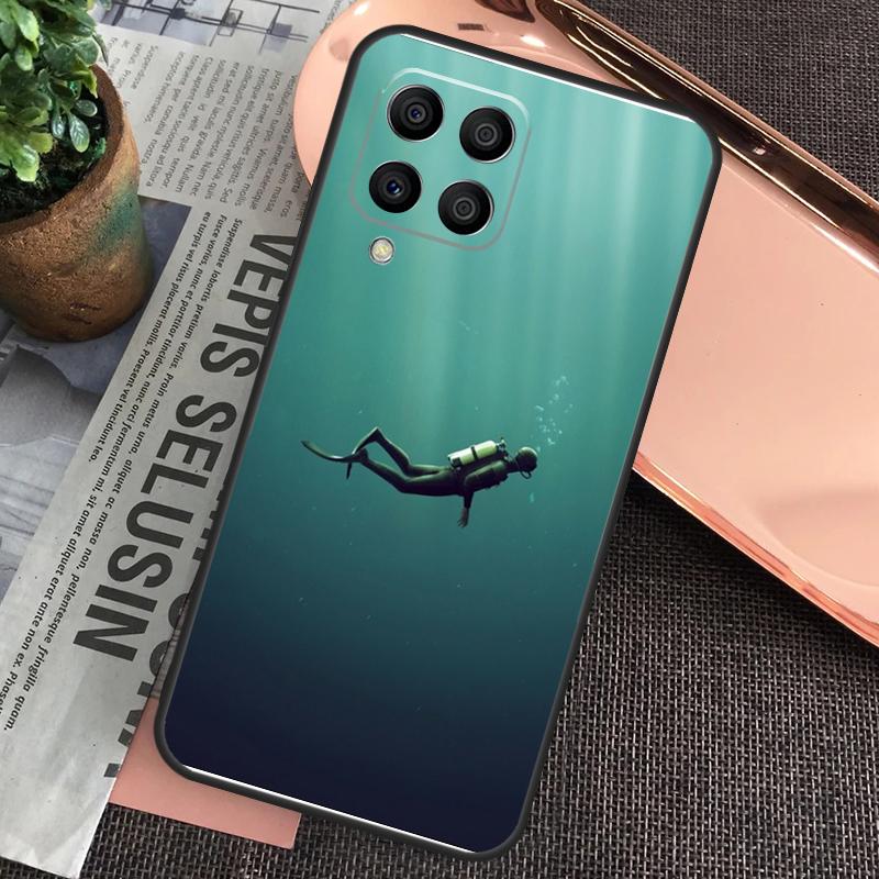 Водонепроницаемый чехол для дайвинга для Samsung Galaxy M20 M15 M55 M31s M51 M21 M11 M13 M33 M53 M52 M32 M12 M14 M34 M54