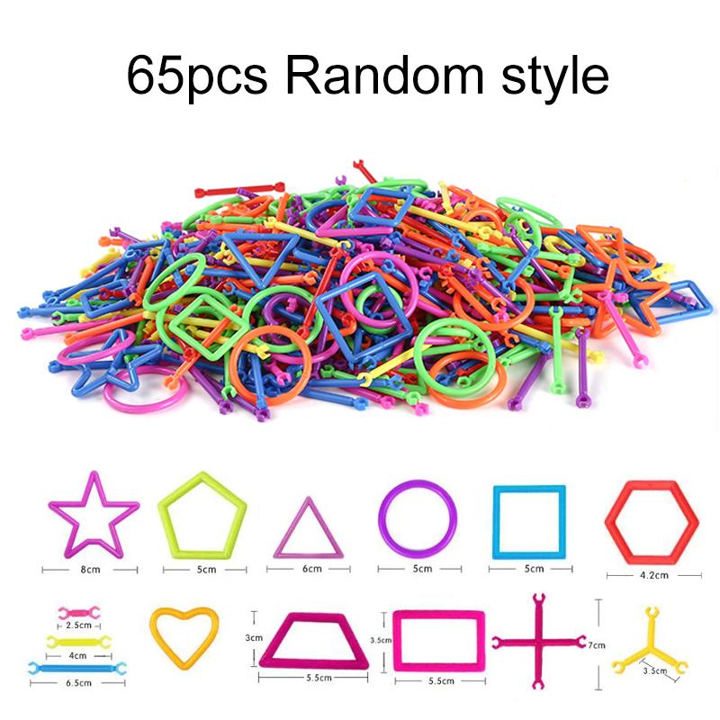 Детский дом, строительные блоки, игрушки, пластиковый стержень, снежинка, головоломка для раннего образования, обучающая игрушка для мальчиков и девочек, подарки на день рождения TMZ