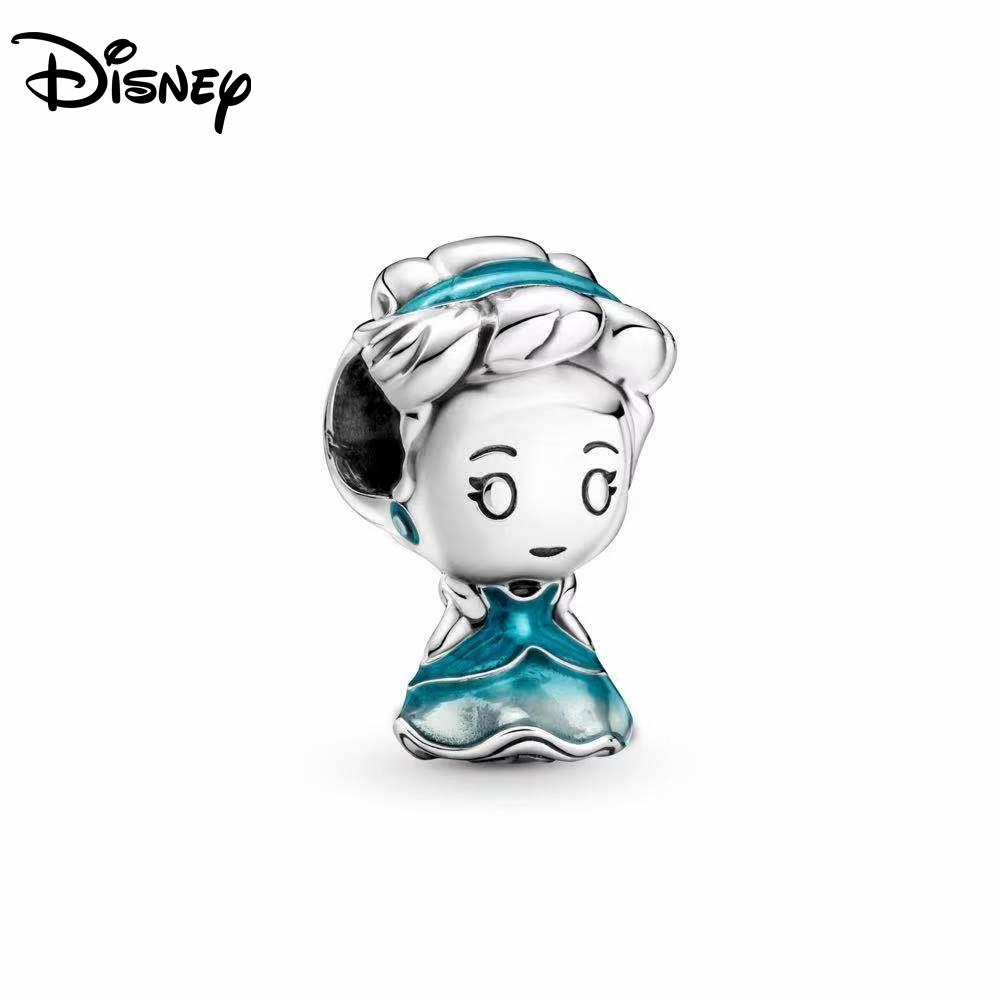 925 Silver Mermaid Series Boutique Charms Pendant Fit For Necklace Original Bracelet DIY Festival Women's Party Gifts