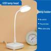 Перезаряжаемая настольная лампа: Идеально для учебы, общежития, спальни и прикроватной тумбочки