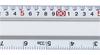 Niigata Seiki SK алюминиевая режущая линейка с быстрой шкалой 100 см ручка, ACS-100H