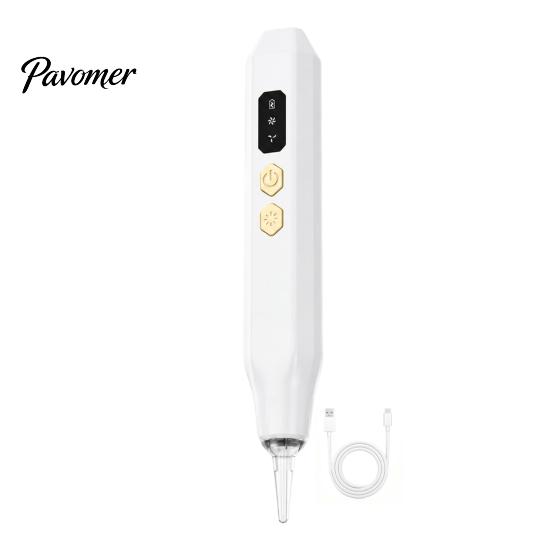 Automatic Bead Dispenser Electric Rhinestone Art Pen with Light, Wireless Rechargeable Vaccum Pen, Lightweight Loader 2 Suction Levels, Faux