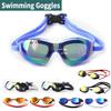 Professional Swimming Goggles for Adult Anti-fog Swimming Goggles Adjustable Swim Glasses Unisex Swim Glasses